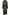 Curly Reversible Coat Noella in Lambskin - Dark Brown