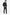 Premium men’s lambskin jacket JAMES Espresso / White