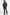 Men's Merino Lambskin Bomber Jacket  B16 in Blue