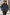 Men's Merino Lambskin Bomber Jacket  B16 in Blue