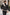 Premium men’s lambskin jacket JAMES Espresso / White