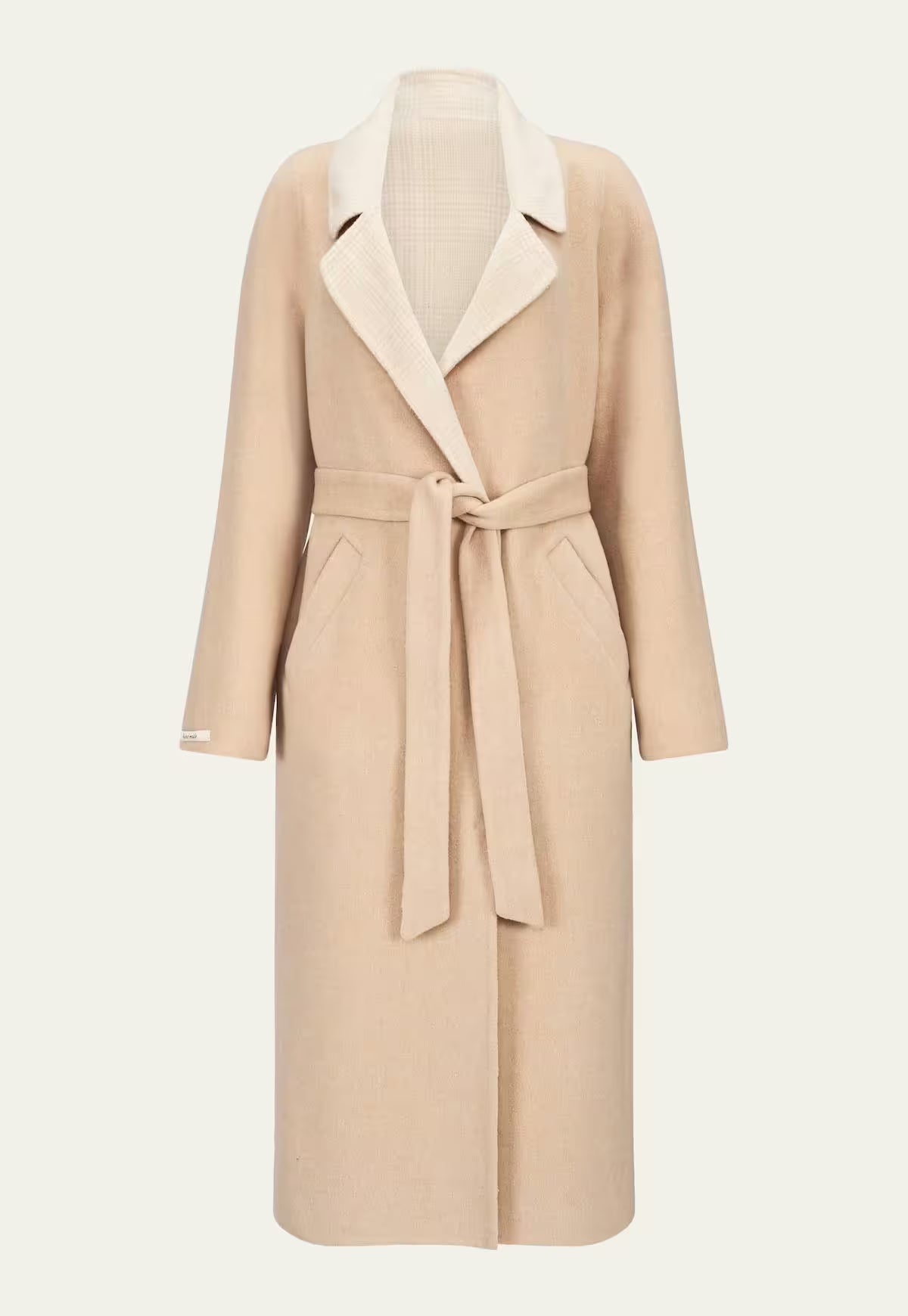 Coat made of wool and alpaca - Isadora