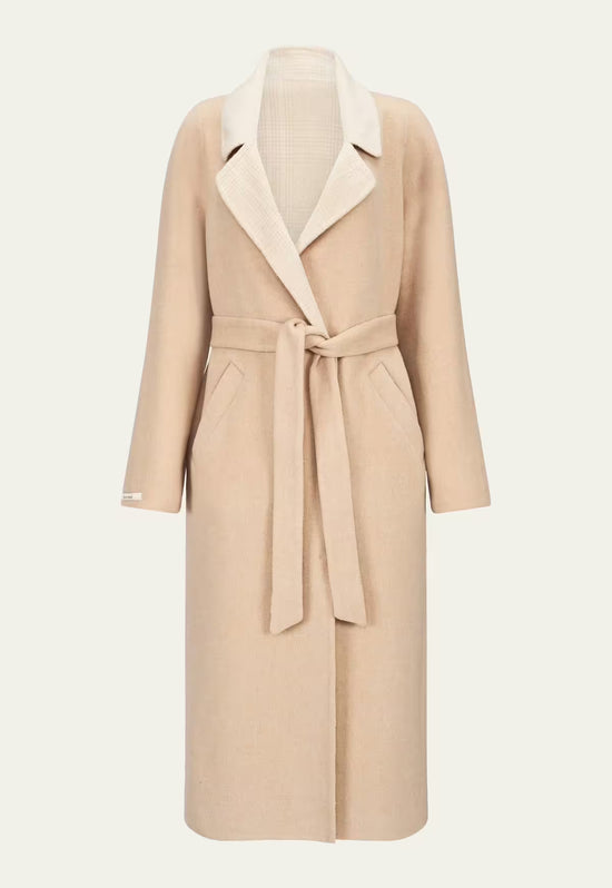 Coat made of wool and alpaca - Isadora