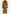 Curly reversible lambskin coat Noella in beige