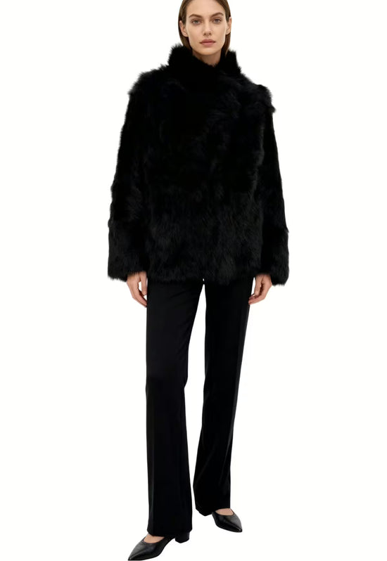 Reversible Lambskin Jacket - Grace and Softness in Movement and Form