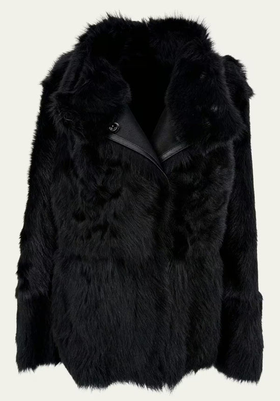 Reversible Lambskin Jacket - Grace and Softness in Movement and Form
