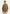 Women’s fringed poncho in a warm camel shade, one size