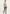 Luxuriöse Curly Lammfelljacke in Creme-Beige  Modell 1043