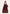 Herren-Reisetasche aus Leder Burgundy