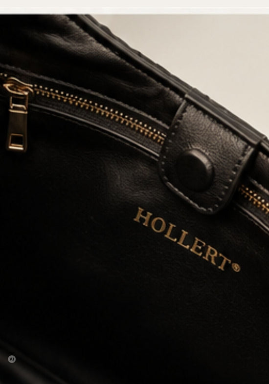 Damen-Schultertasche Nappa Totema aus geflochtenem Nappaleder Schwarz