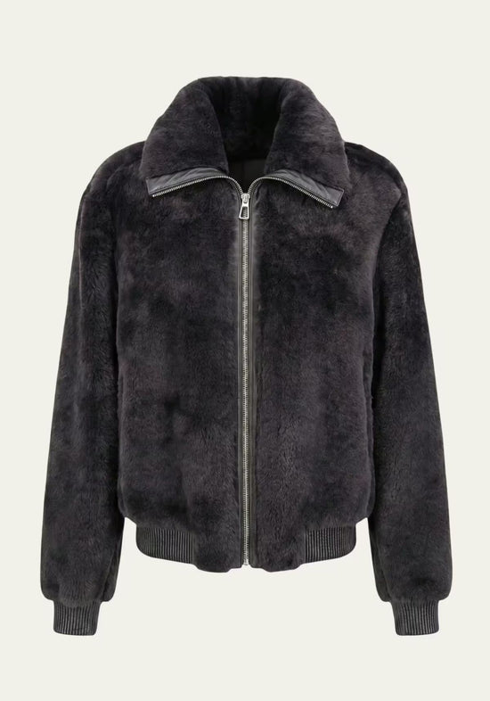 Luxuriöser Lammfell-Blouson aus Shearling – Modell 1051