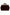 Bordeaux leather doctor’s bag shown from the back with handle and straight side shape.