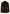 Women's blazer in suede, dark brown, shown frontally and freestanding with lapels and button fastening.