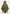 Women’s cashmere poncho in olive worn on a model from the front, with a loose fit