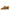 Cognac-coloured women's sheepskin slippers in suede with fur trim, side view.