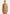 Women's lamb nappa trench coat in camel brown, worn on the model front view with collar and button fastening.