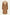 Women's wool and alpaca coat in brown, cut out and shown from the front with a tie belt.