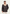 Herren-Lammfelljacke Dunkelbraun mit cremeweißem Fellrevers