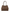 Women's Suede Shopper with Croc Embossing - Brown