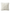 White sheepskin cushion in a front view, with dense curly wool, isolated on a light background.