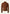 Women's leather jacket in suede, brown, rear view with a smooth back panel