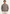 Men's merino wool pullover in taupe, worn on a model in a front view with a stand-up collar.