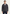 Men's merino wool pullover in anthracite worn by a model, with stand collar and half zip.