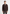 Brown men's merino wool pullover in a straight front view, worn over a T-shirt.