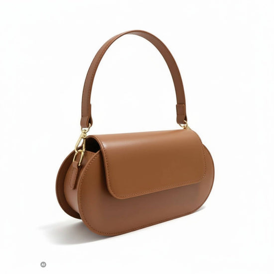 RUBIS | Italienische Ledertasche – Camel