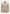 Beige men's linen blazer shown from the front with lapels, flap pockets and two buttons.