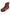 Brown men's sheepskin ankle boot in an angled view with lacing and a zip fastening.