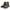 Two brown sheepskin men's street shoes in an angled view with lacing, zip fastening and tread sole.