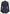 Back view of the women’s linen wrap blazer in blue with a fitted shape and long sleeves.