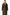 Brown women's wool coat with texture and belt, worn by a model in a front view.