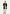 Men's wool coat in cashmere and wool, black, shown worn in a full-length view.